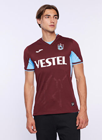 Joma Bordo Erkek Yuvarlak Yaka Yeni Szon 23/24 Trabzonspor Forma 9212113