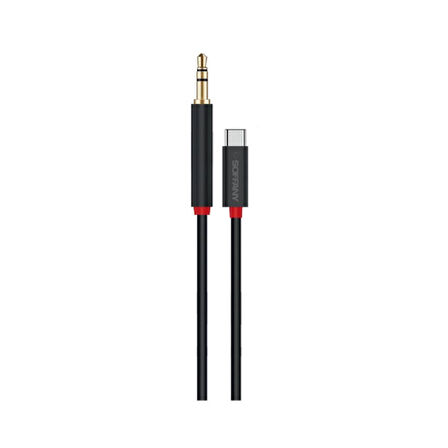 3.5 mm Jack AUX to Type-C Ses Kablosu Siyah