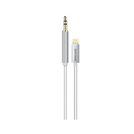 AUX  Lightning Dönüştürücü Adaptör Beyaz