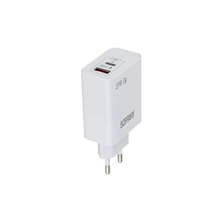 USB-A + USB-C Turbo Şarj Başlığı
