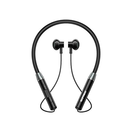 Magnet Serisi Boyun Askılı Bluetooth 5.3 Kulaklık Siyah