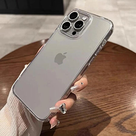 Iphone 14 Uyumlu Darbeye Dayanıklı Sararmaz Şeffaf Kılıf