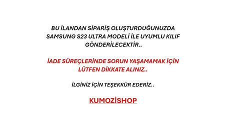 Samsung Galaxy S23 Ultra Uyumlu Simli MagSafe Özellikli Kılıf