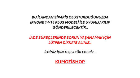 Iphone 14/15 PLUS Uyumlu Şeffaf Taşlı Magsafe Özellikli Kılıf