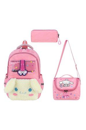 Cinnamoroll Peluş Dizanylı Ultra Lüx Okul Çantası Termal Beslenme ve Kalemlik