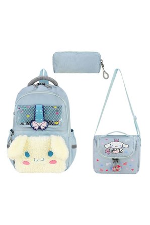 Cinnamoroll Peluş Dizanylı Ultra Lüx Okul Çantası Termal Beslenme ve Kalemlik