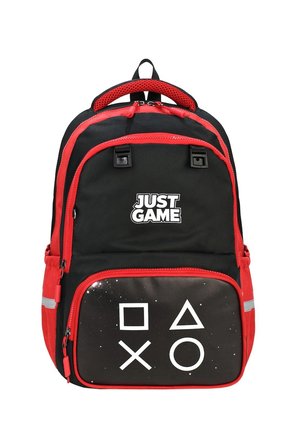 Game Over Baskılı Ortopedik Su Geçirmez Ultra Lüx Okul Çantası Termal Beslenme ve Kalemlik