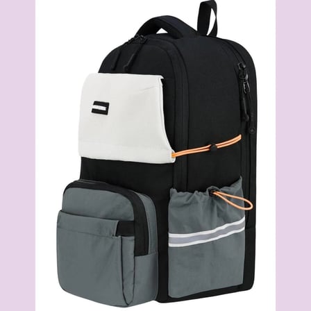 Ortopedik Ultra Lüx Büyük Boy (45*30*20 cm) Su Geçirmez Laptop Bölmeli Sırt Çantası