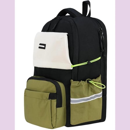 Ortopedik Ultra Lüx Büyük Boy (45*30*20 cm) Su Geçirmez Laptop Bölmeli Sırt Çantası