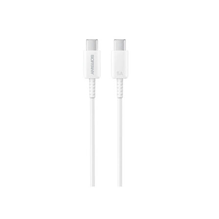 67W Type-C to Type-C Turbo USB Data Kablosu