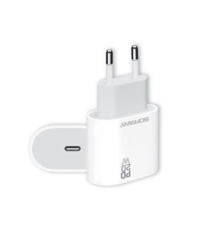 20W PD USB-C Hızlı Şarj Adaptörü