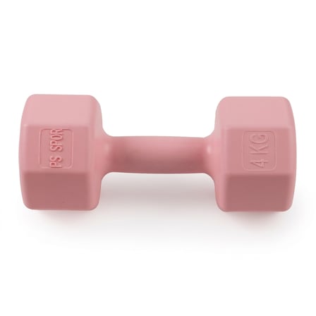 2 Adet 4 KG Pembe Dambıl Seti – 8 KG Toplam Ağırlık, Fitness ve Evde Egzersiz