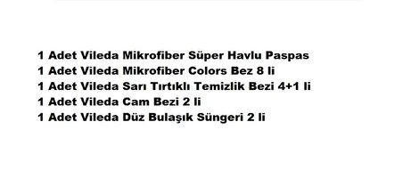 Vileda Temizlik Paketi 