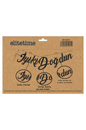 Altın Renk Iyiki Doğdun Kaligrafi Banner Gold Altın El Yazısı Iyi Ki Doğdun Banner Yazı