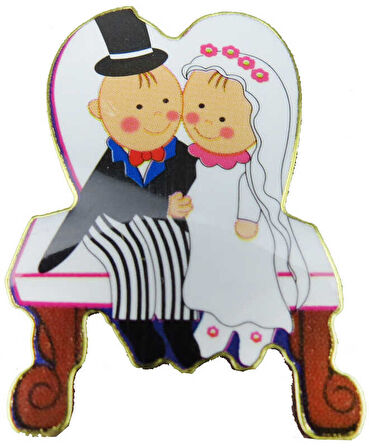 STİCKER GELİN DAMAT YAPIŞKANLI 30 ADET