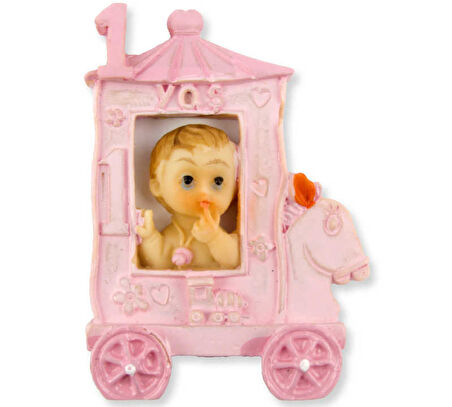 BEBEK 1 YAŞ FAYTONDA PEMBE PK:20-KL:1200