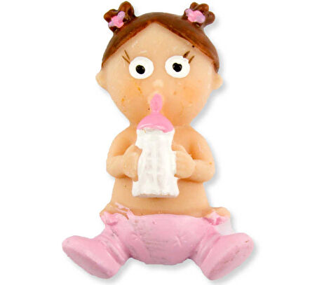 BEBEK ÇİLLİ VE BİBERONLU PEMBE PK:20-KL:600