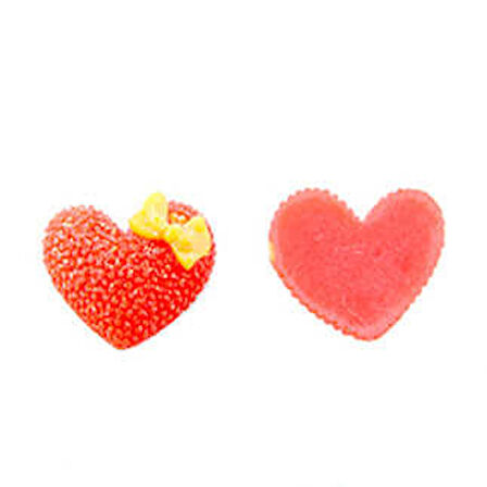 Kalp Sticker Kirmizi 2x2 Cm ( 100 Adet )