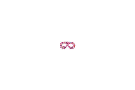 MASKE GÖZLÜK TAÇLI HAPPY BIRTHDAY PEMBE 10 ADET