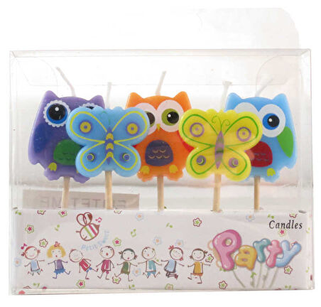 MUM BAYKUŞ VE KELEBEKLİ  KÜRDANLI 1 PAKET