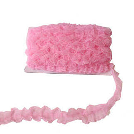 Kurdela Dantelli Pembe 4.2 Cm - 20 Yard ( 18.25 Metre )