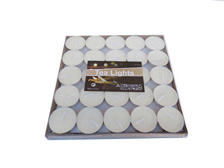 Mum Tealight Beyaz 3.5 Cm ( 50 Adet )