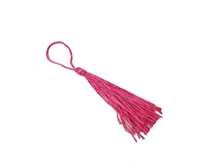 Püskül Fuşya 8 Cm ( 100 Adet )