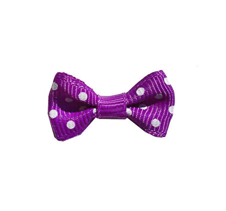 Fiyonk Papyon Küçük Boy Mor 3X1.5 Cm ( 100 Adet )