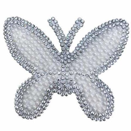 Kelebek Ütü İle Yapışan 8X5Cm ( 18 Adet )