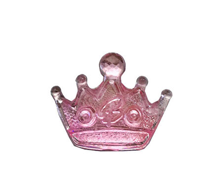 Taç Aynali Akrilik Pembe 2x1.7 Cm ( 500 Adet )