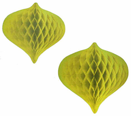 SÜS PONPON PETEK.PIRLANTA SARI 2'Lİ SET 1 PAKET