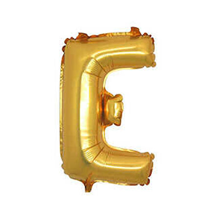 FOLYO BALON HARF E ALTIN 16 INC(40CM) 1 ADET