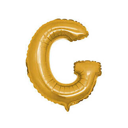 FOLYO BALON HARF G ALTIN 16 INC(40CM) 1 ADET