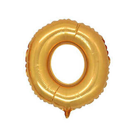 FOLYO BALON HARF O ALTIN 16 INC(40CM) 1 ADET