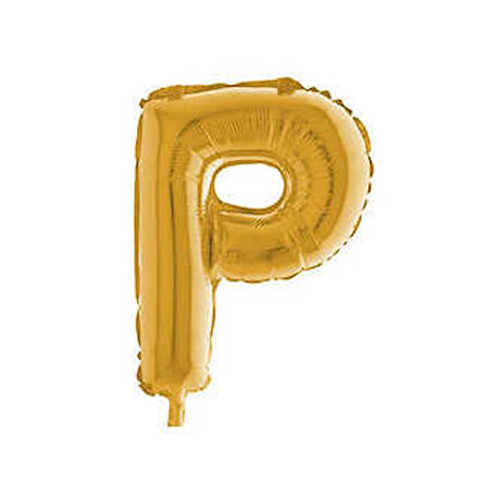 FOLYO BALON HARF P ALTIN 16 INC(40CM) 1 ADET