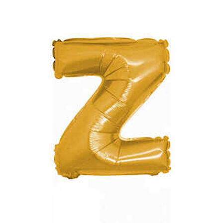 FOLYO BALON HARF Z ALTIN 16 INC(40CM) 1 ADET