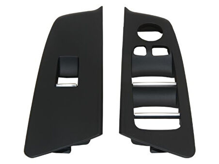 Bmw Cam Dugme Cercevesi G30 On (set)  Siyah - Wenderparts Ba7438577/584