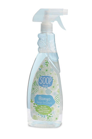 SOOP Home Kireç Sökücü Banyo Temizleyici 750 ml | Doğal Ve Vegan Formül | Ferah Kokulu 