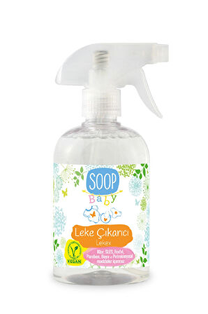 SOOP Bebek Leke Çıkarıcı 500 ml | Doğal Ve Vegan Formül | Greyfurt Ve Bergamot Kokulu Lekex