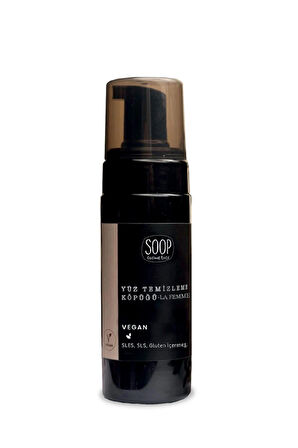 SOOP Yüz Temizleme Köpüğü Nemlendirici Etkili | Hindistan Cevizi Yağı |Hassas Ciltlere Uygun 150 ml