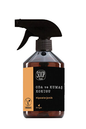 SOOP Home Oda ve Kumaş Kokusu | Hipoalerjenik Ginger Kokulu 500 ml