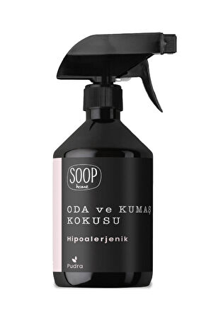SOOP Home Oda ve Kumaş Kokusu | Hipoalerjenik Pudra Kokulu 500 ml