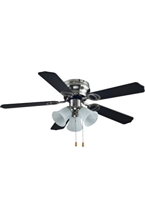 5 Kanatlı Metal Dekoratif Tavan Vantilatörü 60W KCF284