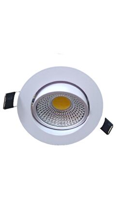 5W COB LED SPOT BEYAZ KASA GÜNIŞIĞI