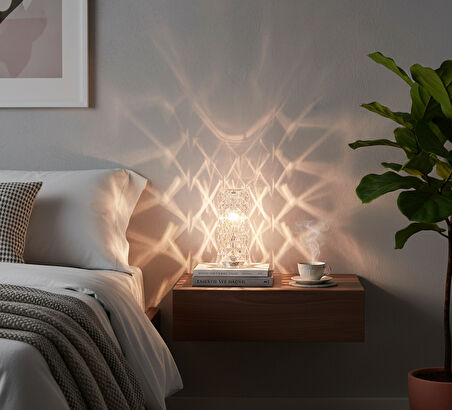 Kendal 3 FONKSİYONLU MASA LAMBASI DOKUNMATİK SENSÖRLÜ - Beyaz