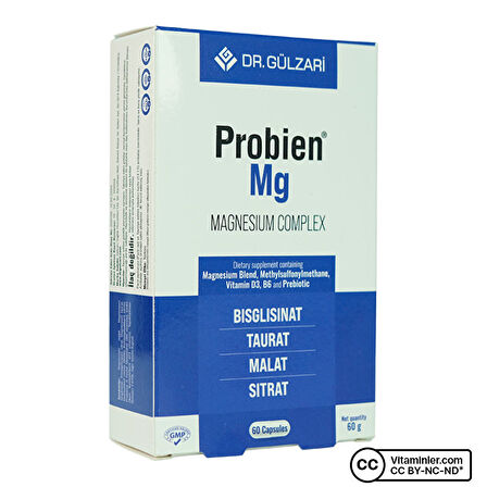 Probien MG Magnezyum Kompleks 60 Kapsül - AROMASIZ