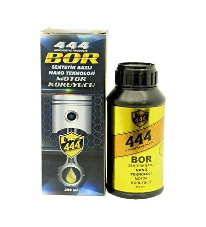 444 BOR Sentetik Bazlı Motor Koruyucu 250 ml