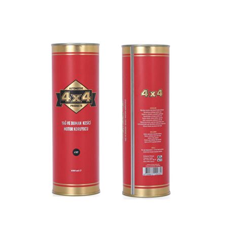 4x4 YAĞ VE DUMAN KESİCİ MOTOR KORUYUCU(4107) 600 ML