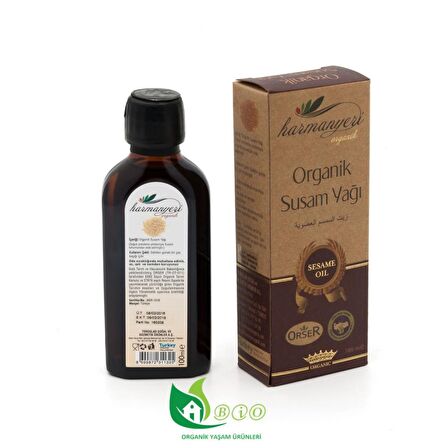 Harmanyeri Organik Susam Yağı 100ml