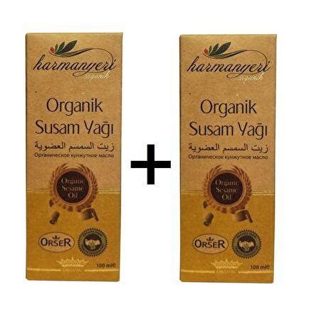 Harmanyeri Organik Susam Yağı 100 ml 2 Adet